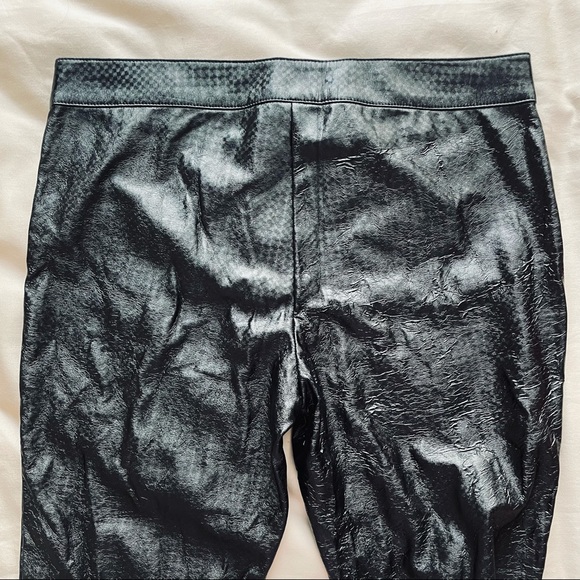 *SOLD * Lip Service Hologram Low-Rise PVC Pants - Picture 3 of 8